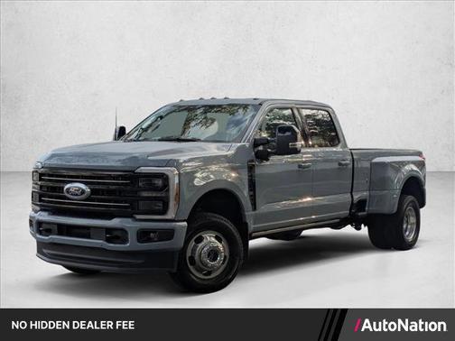 Glacier Gray Metallic Tri-Coat 2026 Ford F-350 Platinum