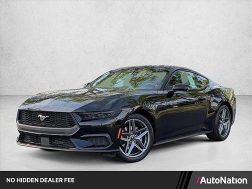 Shadow Black 2026 Ford Mustang EcoBoost