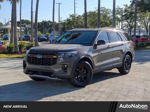 Marsh Gray 2026 Ford Explorer Tremor