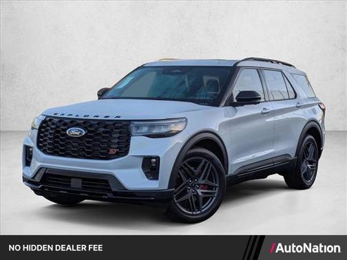 Space White Metallic 2026 Ford Explorer ST