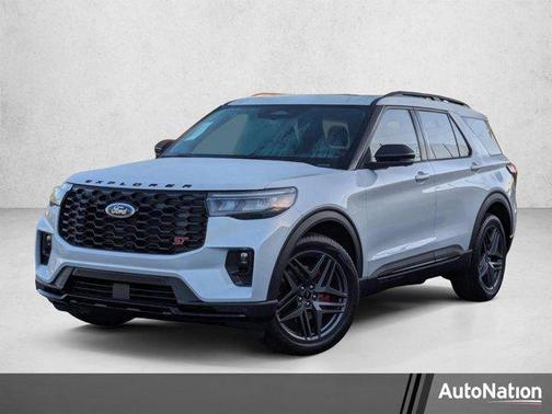 Space White Metallic 2026 Ford Explorer ST