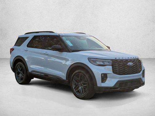 Space White Metallic 2026 Ford Explorer ST