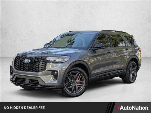 Carbonized Gray Metallic 2026 Ford Explorer ST-Line