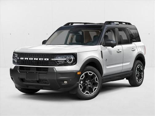 Space White Metallic 2026 Ford Bronco Sport Outer Banks