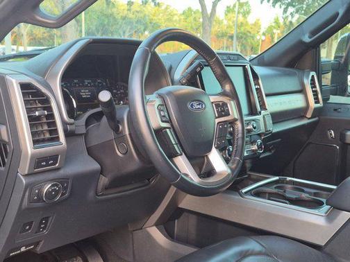 Star White Metallic Tri-Coat 2022 Ford F-350 Platinum