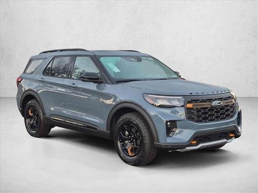 Vapor Blue Metallic 2026 Ford Explorer Tremor