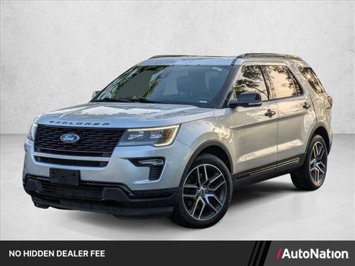 Ingot Silver Metallic 2018 Ford Explorer Sport