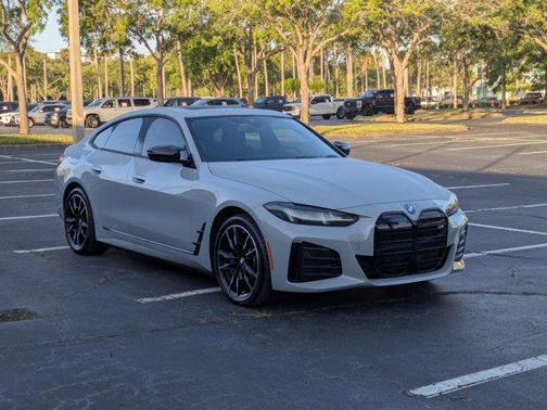 Brooklyn Grey Metallic 2025 BMW i4 Gran Coupe M50