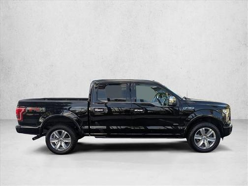 Shadow Black 2016 Ford F-150 Platinum
