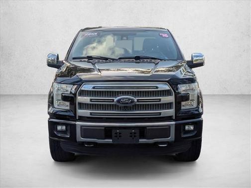 Shadow Black 2016 Ford F-150 Platinum