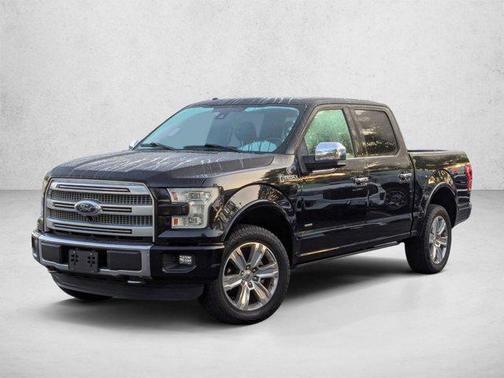 Shadow Black 2016 Ford F-150 Platinum