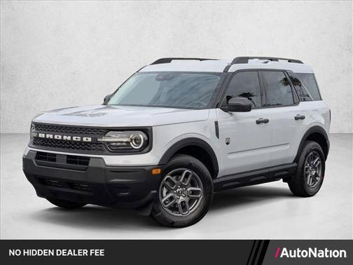 Space White Metallic 2026 Ford Bronco Sport Big Bend