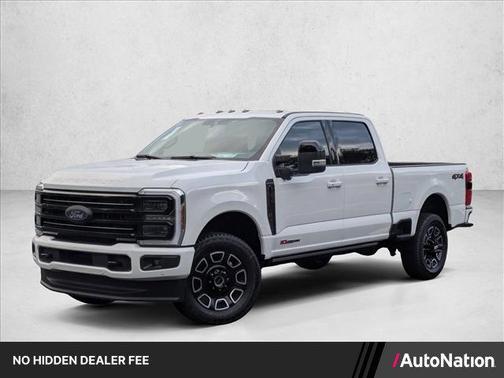 Star White Metallic Tri-Coat 2026 Ford F-250 Platinum