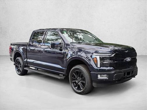 Antimatter Blue Metallic 2026 Ford F-150 Platinum
