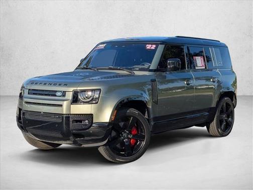 Pangea Green Metallic 2022 Land Rover Defender 110 X-Dynamic HSE