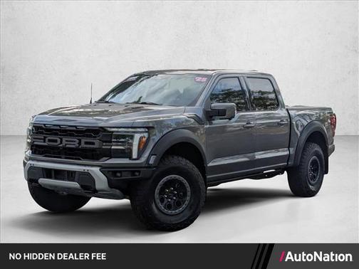 Carbonized Gray Metallic 2025 Ford F-150 Raptor