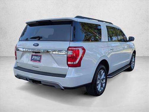 Star White Metallic Tri-Coat 2021 Ford Expedition Max XLT