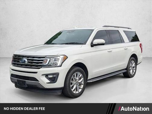 Star White Metallic Tri-Coat 2021 Ford Expedition Max XLT
