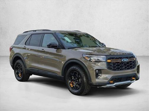 Marsh Gray 2026 Ford Explorer Tremor