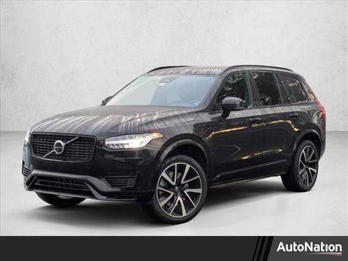 Onyx Black Metallic 2023 Volvo XC90 Recharge Plug-In Hybrid T8 Plus Dark Theme 7-Seater