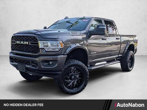 Granite Crystal Metallic Clearcoat 2024 RAM 2500 Big Horn Crew Cab 4x4 6'4' Box