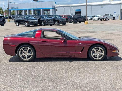 50th Anniversary Red 2003 Chevrolet Corvette Base
