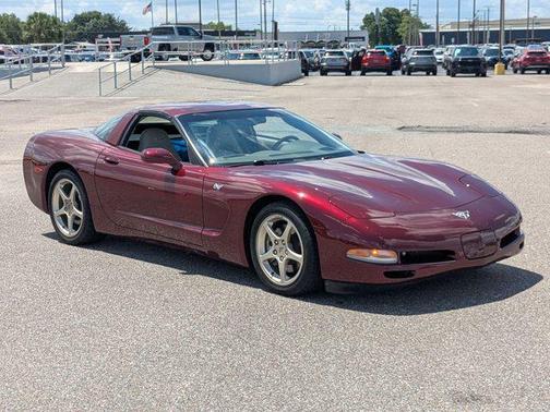 50th Anniversary Red 2003 Chevrolet Corvette Base