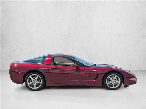 50th Anniversary Red 2003 Chevrolet Corvette Base