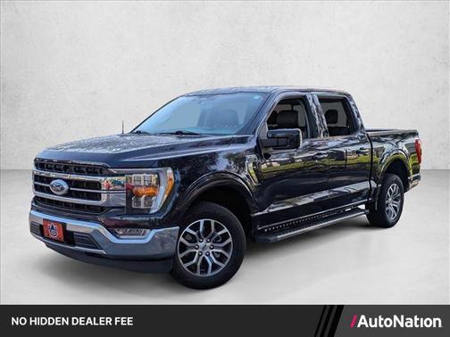 Antimatter Blue Metallic 2022 Ford F-150 Lariat