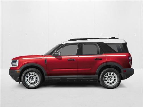 Ruby Red Metallic Tinted Clearcoat 2026 Ford Bronco Sport Heritage
