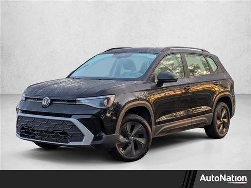 Deep Black Pearl 2025 Volkswagen Taos 1.5T S