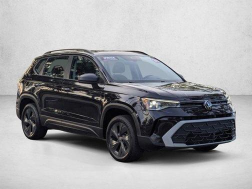 Deep Black Pearl 2025 Volkswagen Taos 1.5T S