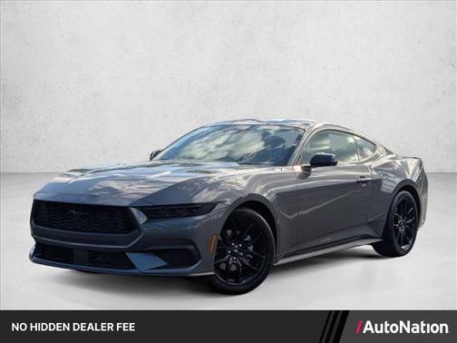 Carbonized Gray Metallic 2026 Ford Mustang EcoBoost
