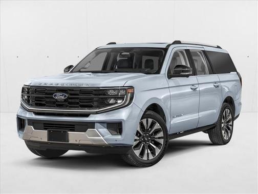 Glacier Gray Metallic Tri-Coat 2026 Ford Expedition Max Platinum