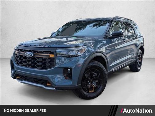 Vapor Blue Metallic 2026 Ford Explorer Tremor