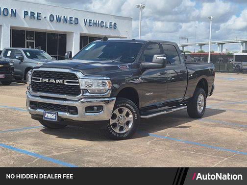 Granite Crystal Metallic Clearcoat 2024 RAM 2500 Big Horn Crew Cab 4x4 6'4' Box