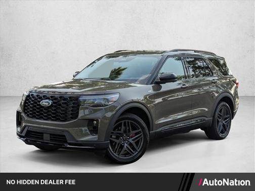 Marsh Gray 2026 Ford Explorer ST-Line