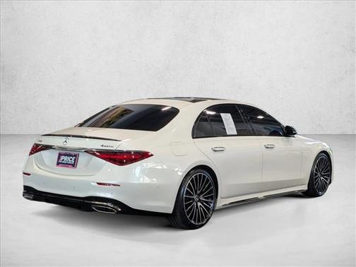 MANUFAKTUR Diamond White 2023 Mercedes-Benz S-Class 4MATIC