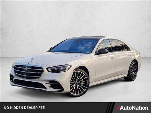 MANUFAKTUR Diamond White 2023 Mercedes-Benz S-Class 4MATIC
