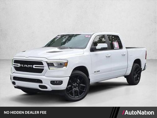 Bright White Clearcoat 2023 RAM 1500 Laramie