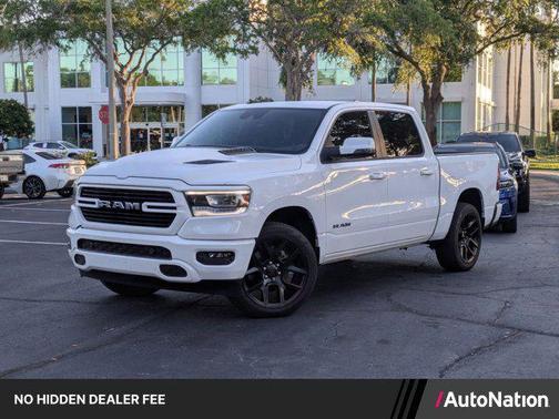 Bright White Clearcoat 2023 RAM 1500 Laramie