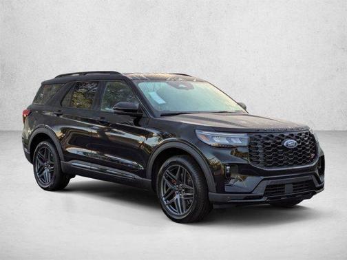 Agate Black Metallic 2026 Ford Explorer ST
