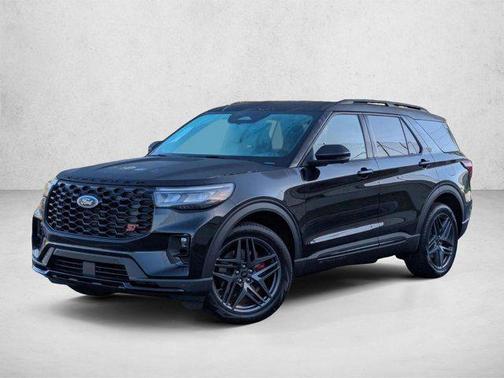 Agate Black Metallic 2026 Ford Explorer ST