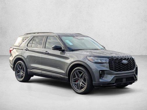 Carbonized Gray Metallic 2026 Ford Explorer ST-Line