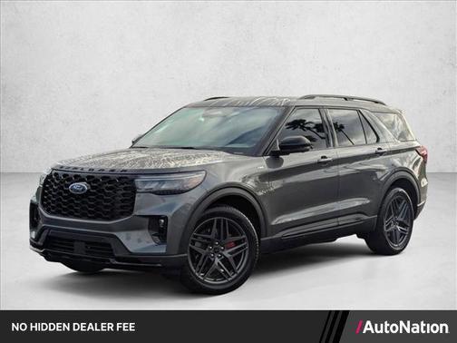 Carbonized Gray Metallic 2026 Ford Explorer ST-Line