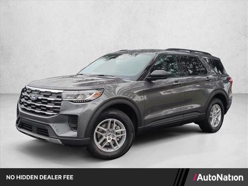 Carbonized Gray Metallic 2027 Ford Explorer Active