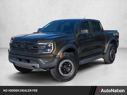 Shelter Green Metallic 2026 Ford Ranger Raptor