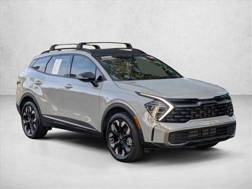Wolf Gray 2024 Kia Sportage X-Line