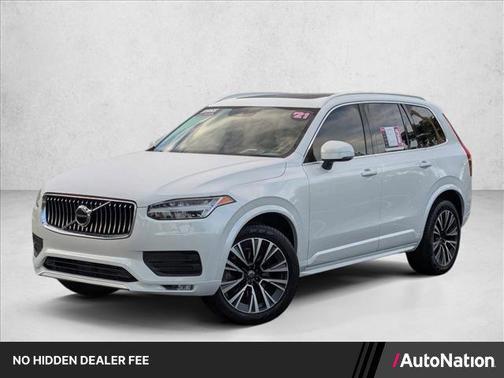 Crystal White Metallic 2021 Volvo XC90 T5 Momentum