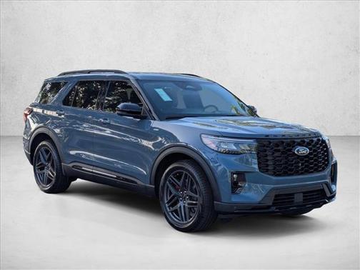 Vapor Blue Metallic 2026 Ford Explorer ST-Line